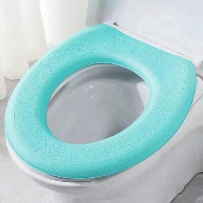Waterpoof Soft Toilet Seat Cover Bathroom Washable