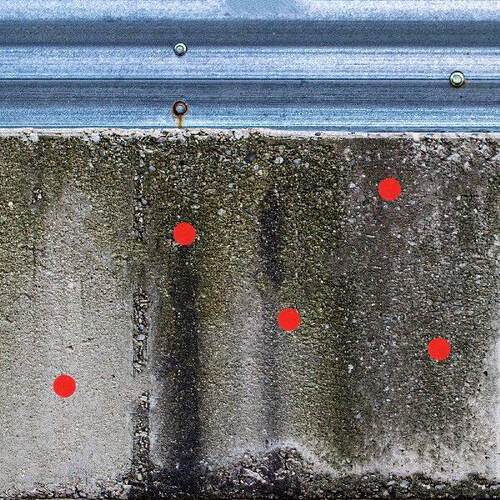 50pcs Reflective Tacks High Visibility Night Trail Markers