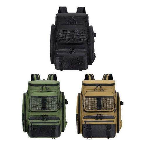 Fishing Backpack Tackle Gear Camping Bag Versatile Pack