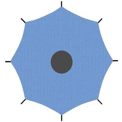10/12/14ft Outdoor Trampoline Cover Anti-UV Trampoline