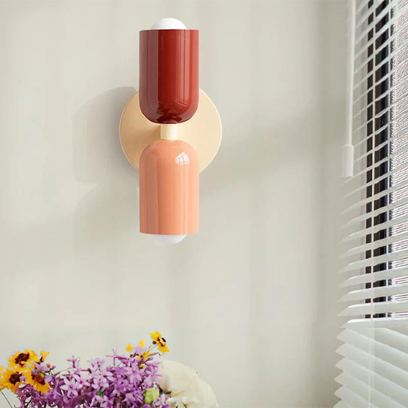 Macaroon Wall Lamp Modern LED Wall Light For Bedroom Besides