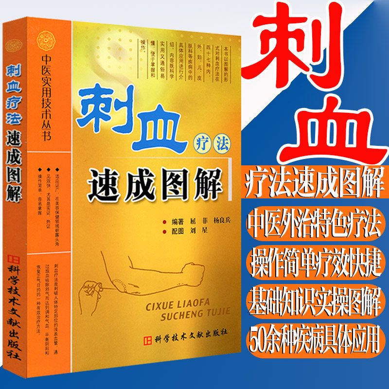 刺血疗法速成图解教程书