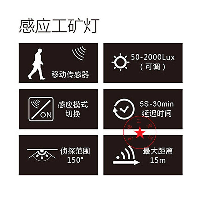 Ithink工矿灯工厂仓库体育场馆100W150W200W超市LED高天棚100W900
