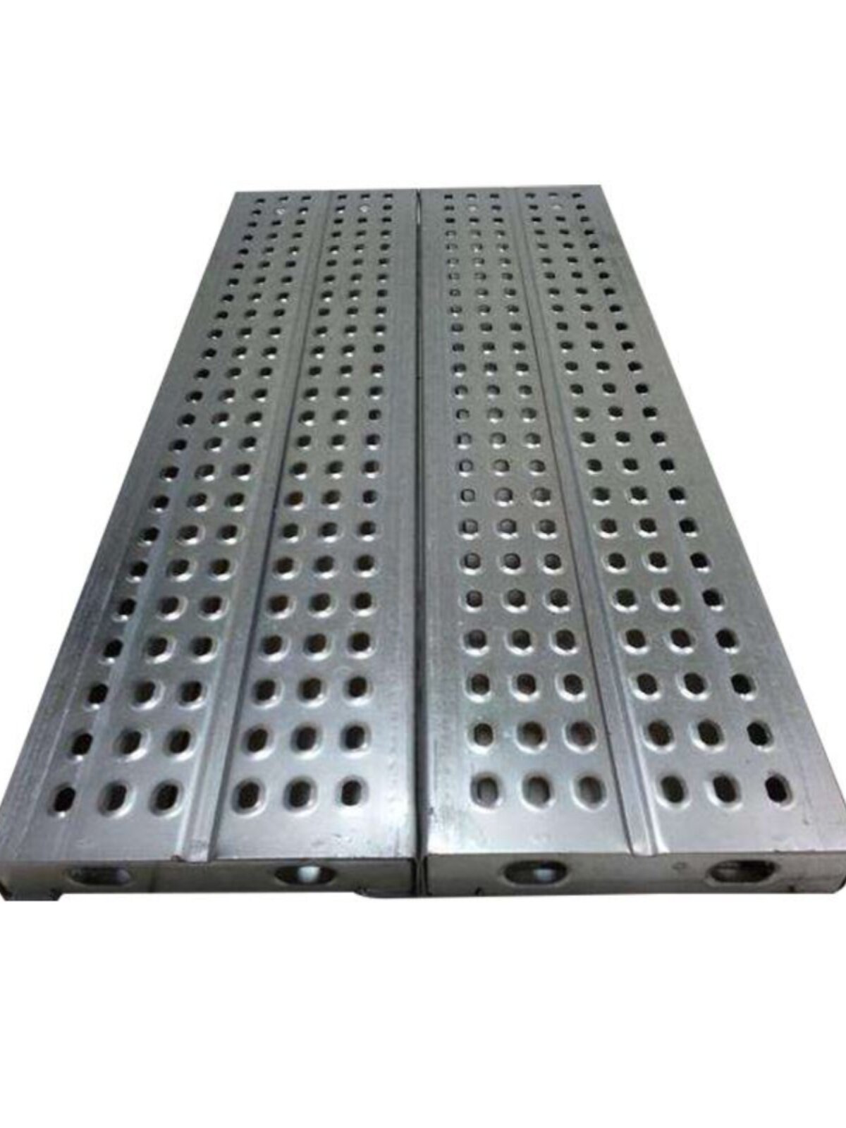 定制建筑施工用镀锌冲孔踏板钢跳板可移动加厚方管脚手架钢跳板