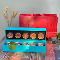 南岳毛尖高山绿茶礼盒云雾茶年礼特产礼盒独立小罐湖南特产礼盒