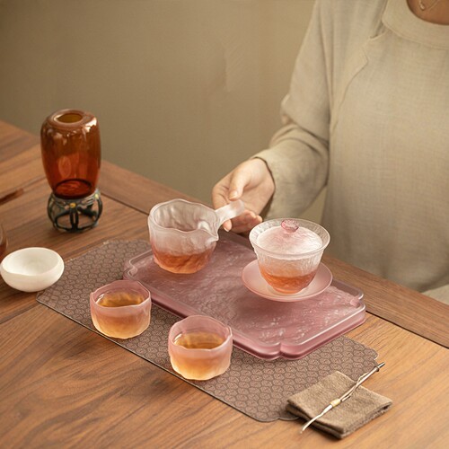 琉光璃彩功夫茶具套装家用茶具