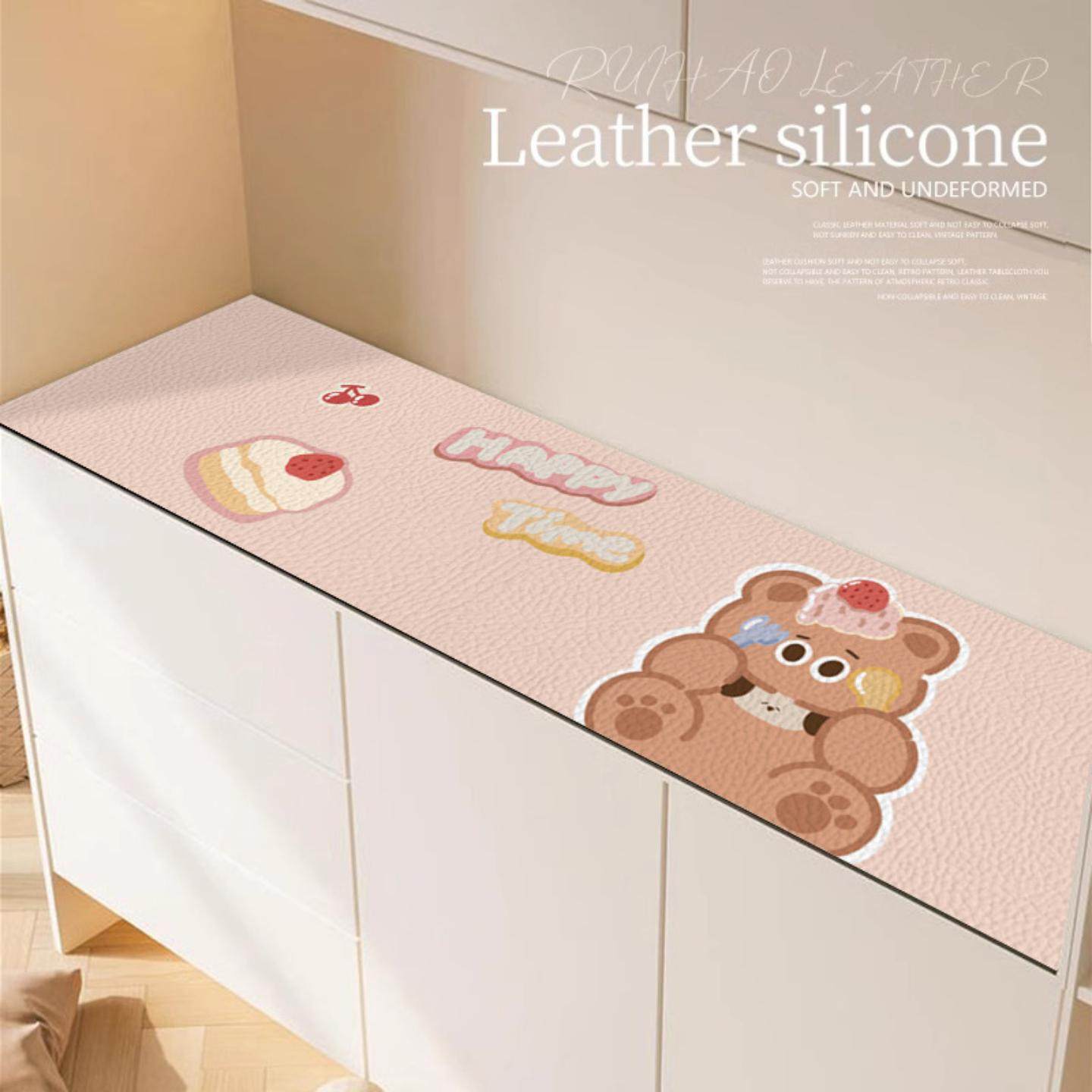 餐边柜鞋柜双面防脏垫电视柜防水台面桌布保护桌垫免洗玄关柜台布,居家布艺,茶几垫,淘宝优惠券,粉丝福利购,淘宝优惠卷