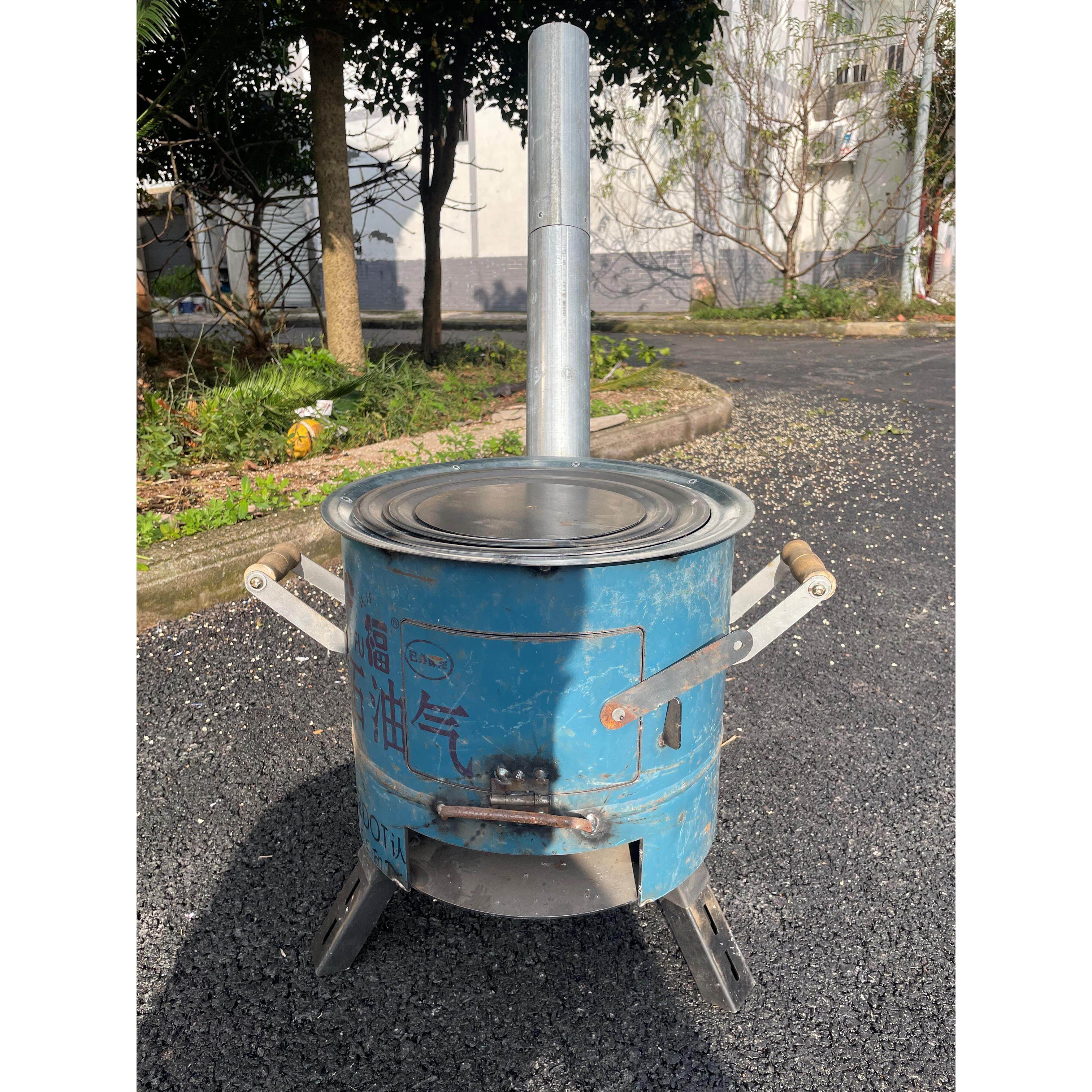 新款加厚柴火炉烧烤炉家用室内户外野炊便携式露营耐烧猛火灶煮饭,商业/办公家具,大锅台/柴火灶,淘宝优惠券,粉丝福利购,淘宝优惠卷