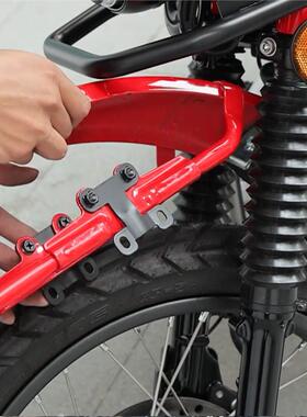 适用本田CT125 Hunter Cub Trail 125改装加高前挡泥板支架固定架