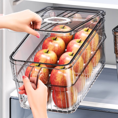日本厨房食品级冰箱收纳盒
