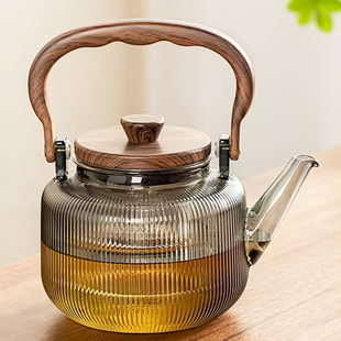高档加厚玻璃茶壶围炉煮茶耐高温家用泡茶电陶炉专用烧水壶新款