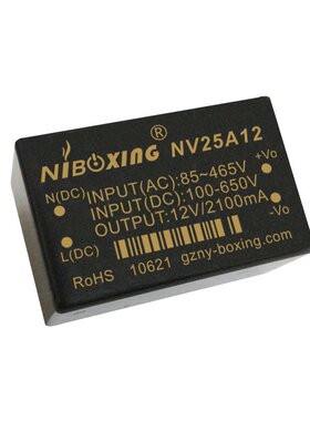 ACDC宽输入380V500V转5V12V15V24V1A2A25W隔离稳压开关电源模模块