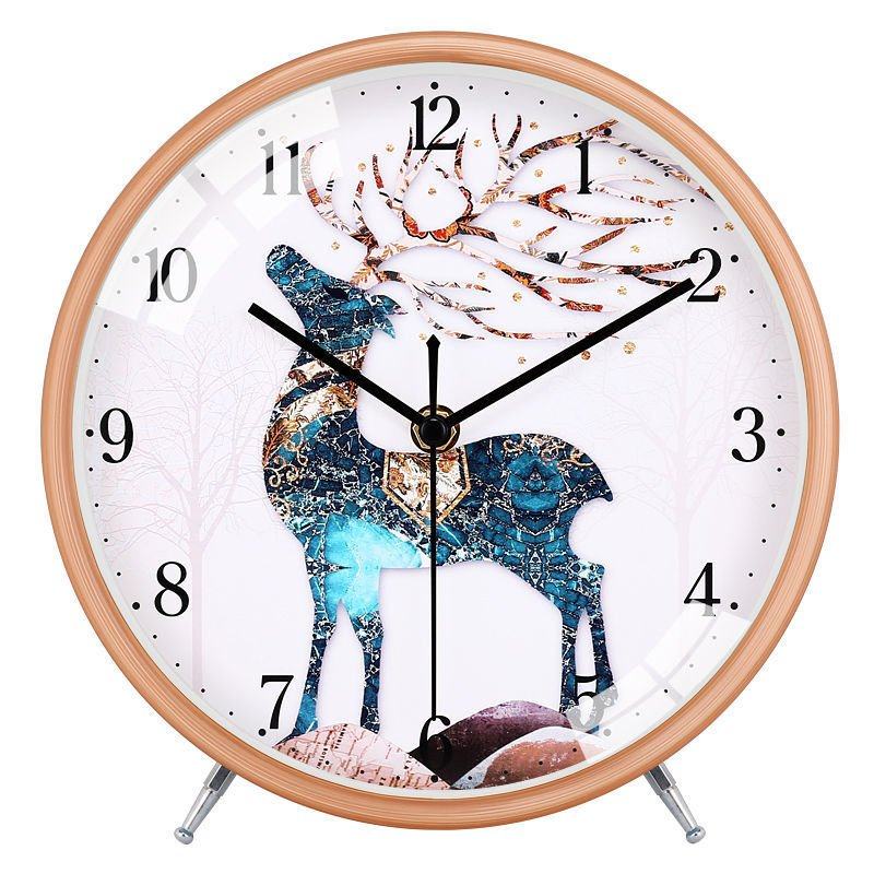 E4C中式钟表座钟客厅家用坐钟时钟摆件桌面摆钟卧室摆放创意北欧,家居饰品,座钟,淘宝优惠券,粉丝福利购,淘宝优惠卷