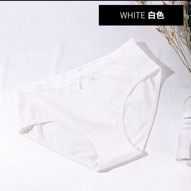 现货代发日系糖果纯色星期裤纯全棉质薄款蝴蝶结可爱少女三角内裤,女士内衣/男士内衣/家居服,女三角裤,淘宝优惠券,粉丝福利购,淘宝优惠卷