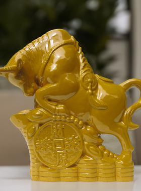 瓷福优陶瓷摆放中式办公室美观