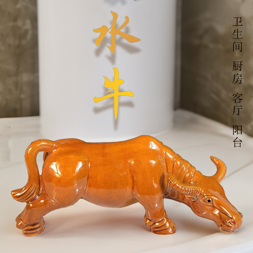 正北偏北卫生间厨房缺角水牛摆设
