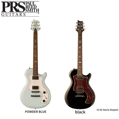 PRS电吉他 SE Starla Stoptail 单缺角固定琴桥复古型号RLBL