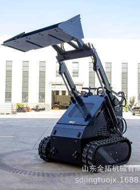 站立式滑移装载机380型滑移装载机出口美加EPA小型履带滑移装载机