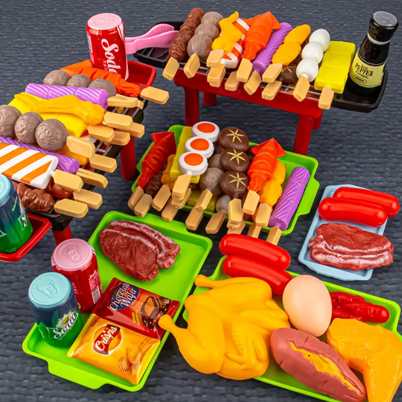 儿童过家家烧烤玩具bbq套装厨房