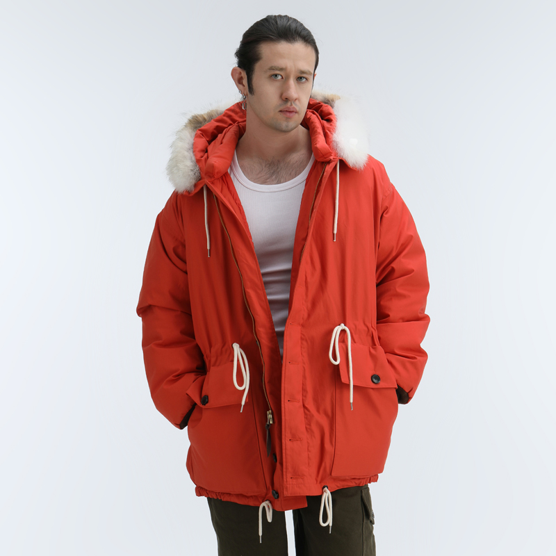 复古极地羽绒服800蓬90鹅绒