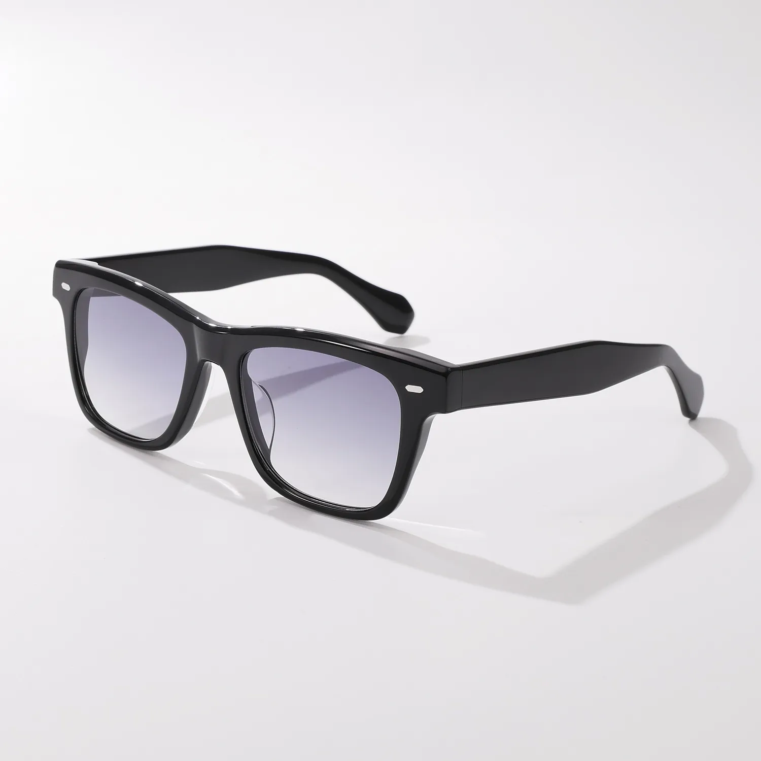 跨境经典复古米钉太阳镜男女通用欧美钓鱼驾驶板材墨镜Sunglasses