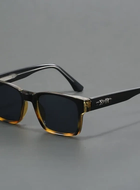 新款粗框近视镜超轻防蓝光变色眼镜男眼睛潮流防雾日系透色眼镜框