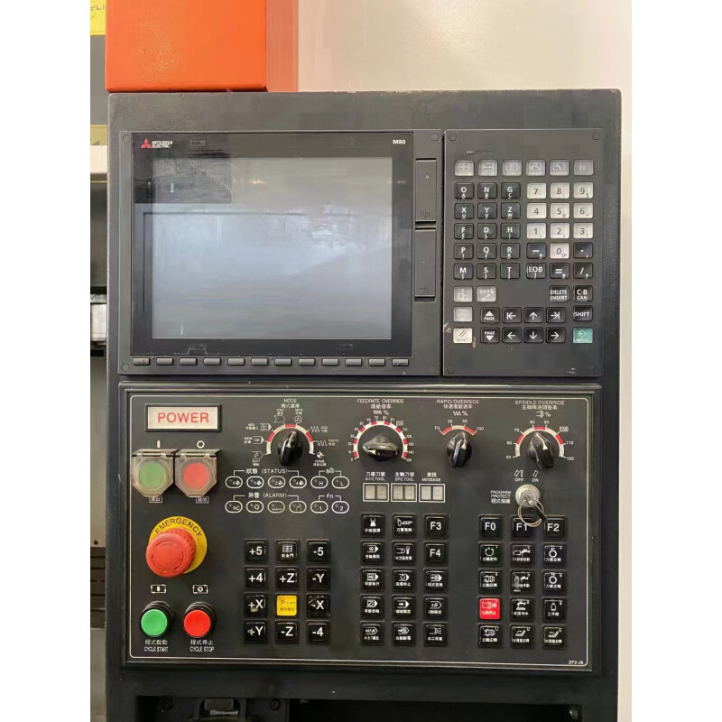 吉德特vmc-850,三菱m80 系统机床操作面板