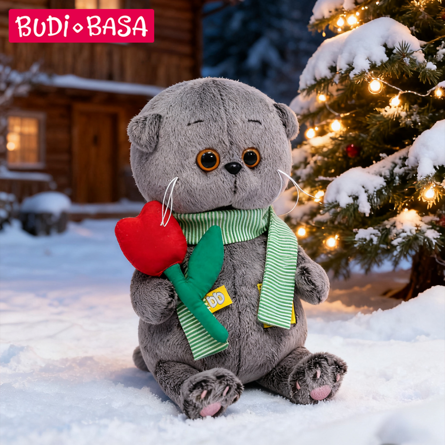 情人节限定款猫咪玩偶送女友礼物