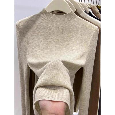 2025秋冬新款半高领软糯