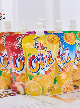 喜之郎果冻果粒爽可吸的椰果粒蒟蒻果汁儿童休闲怀旧解馋小零食