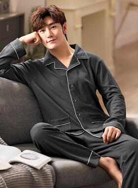 胖子睡衣男加肥特加大码330斤套装春秋薄款宽松肥佬胖GG家居服