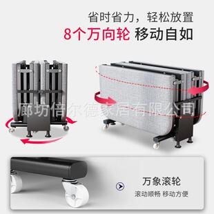 折叠床zdc-04办公室午休床用四折床床家单人便携护理陪床护床午睡