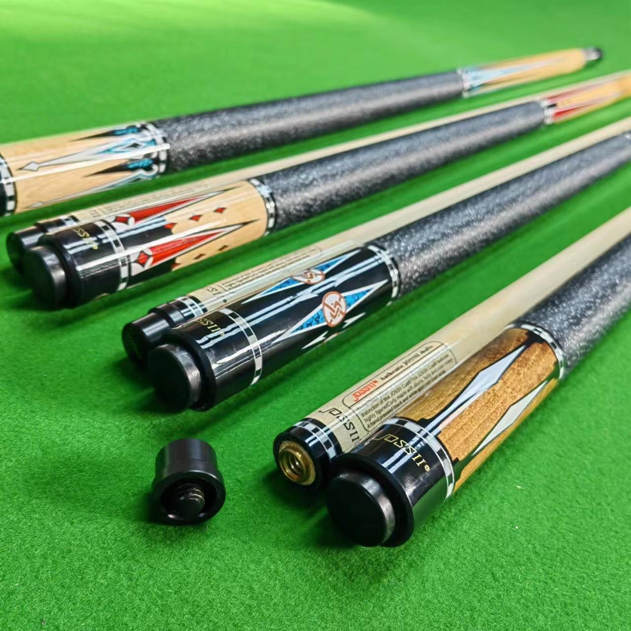 线把九JD-236球球杆美式杆台球花撞球大头会员桌式杆台球球桌配件