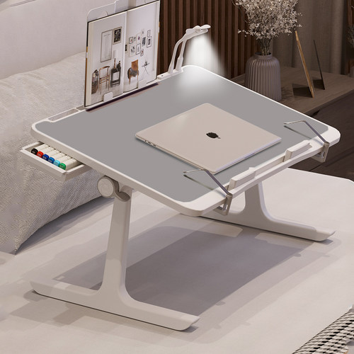 湘迈可折叠旋转床上小桌子懒人桌