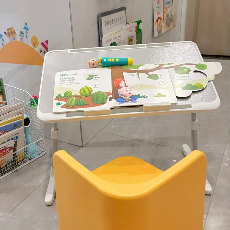 新升级床上小桌子宿舍寝室升降折叠桌飘窗沙发学习桌电脑支架儿童绘本桌车载折叠桌懒人桌