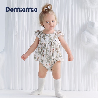 DOMIAMIA包屁衣夏季公主风