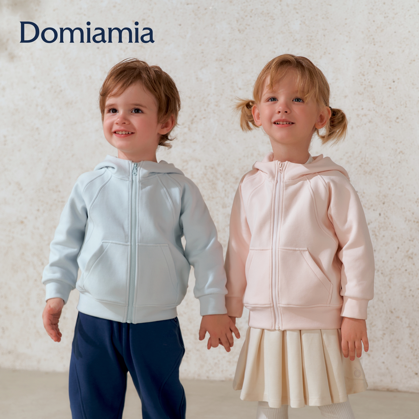 【新品】Domiamia儿童外套男童女童卫衣26春秋婴儿宝宝长袖开衫