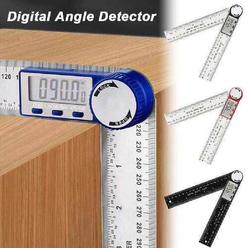 1Pc Digital Angle Finder Ruler Precision Angle Measuring