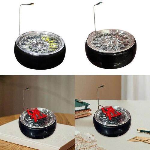 1/64 Car Model Display Turntable Easy Assembly Display