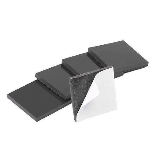 110Pcs Flexible Sticky Magnetic Strips Soft Square Magnetic