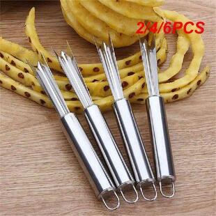 2/4/6PCS Peeler Pineapple Pineapple Shovel V-type Sharp