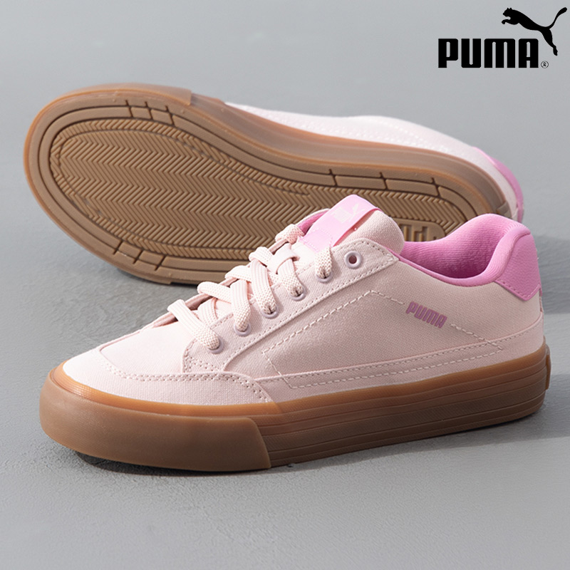 PUMA彪马新款粉色T字头德训鞋
