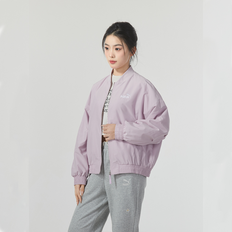 套装女装PUMA彪马巨好看的早秋套装女款2025新款套装夹克外套长裤