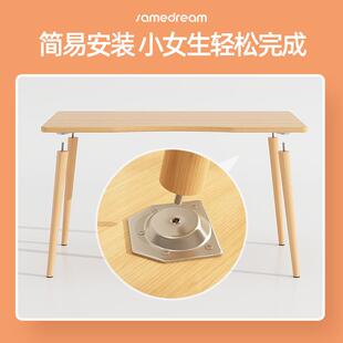 家用简易女生卧室电脑桌学生学习书桌小户型出租屋工作台办公锦标
