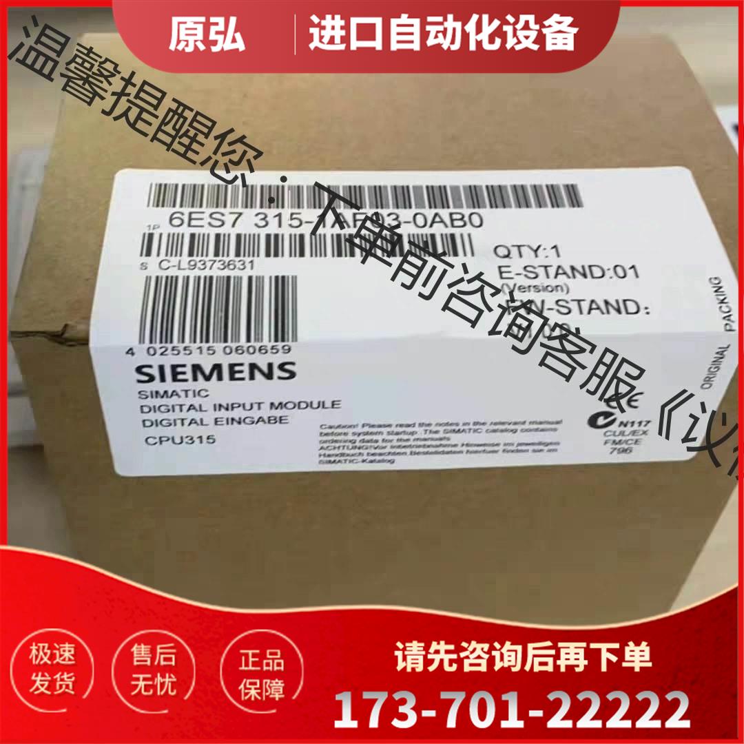 6ES7 315-1AF03-0AB0，闪电【议价】