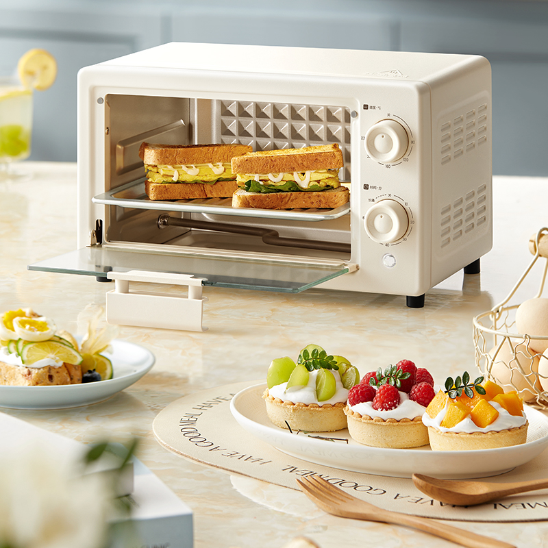 小熊烤箱家用小型小烤箱10升烘焙专用迷你电烤箱一体多功能官方