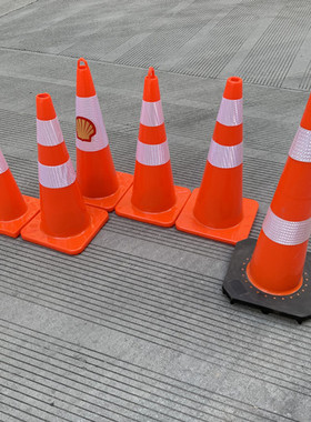 PVC路锥 70cmPVC塑料蓝色路锥 反光锥 锥桶 蓝色雪糕筒 路障锥