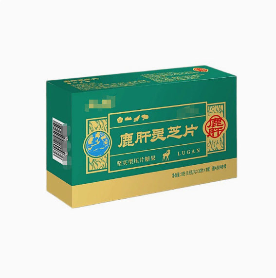 正品鹿肝灵芝片东北鹿乡吉林梅花鹿鹿肝甄选原料高含量易吸收