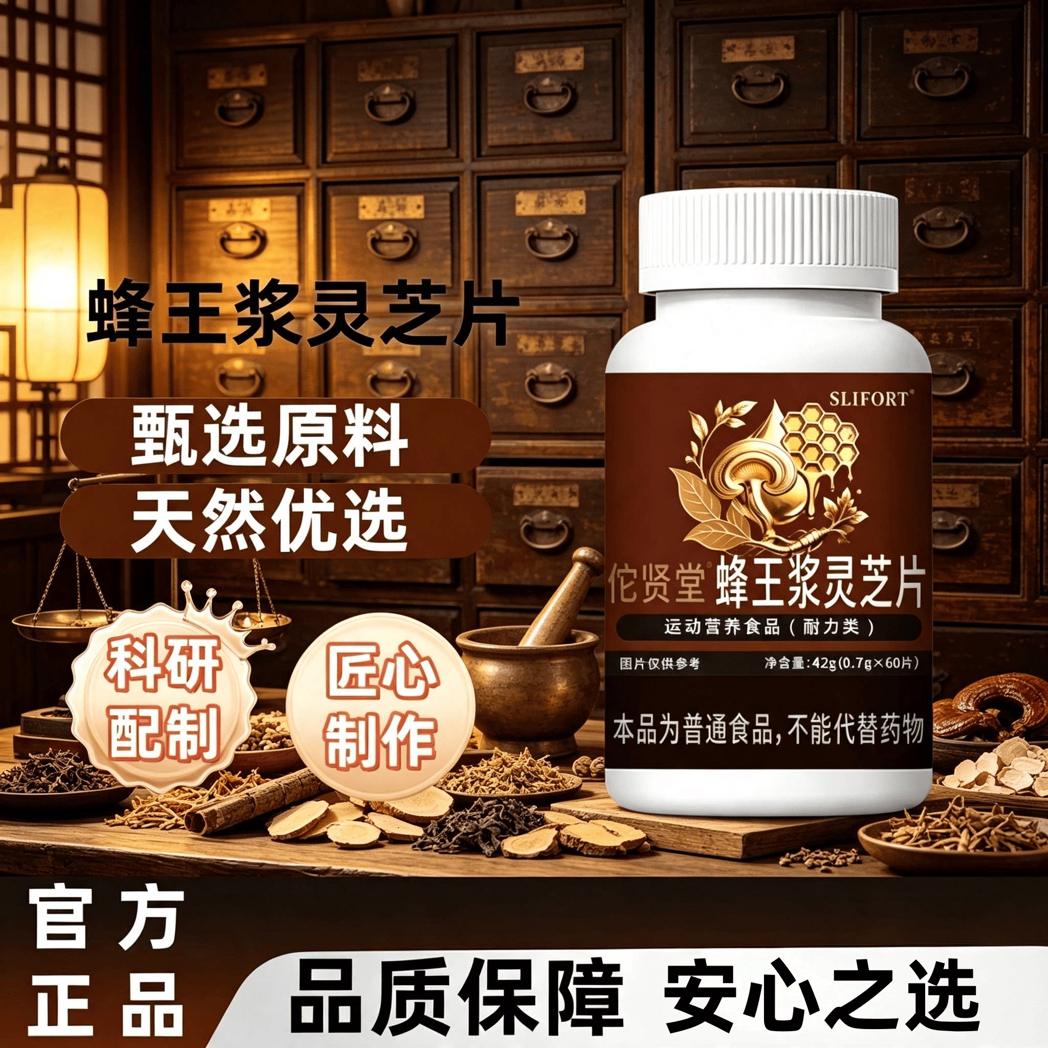 修青蜂王浆灵芝片】蜂胶黄酮灵芝蜂胶灵芝蜂胶黄酮灵芝片高含量