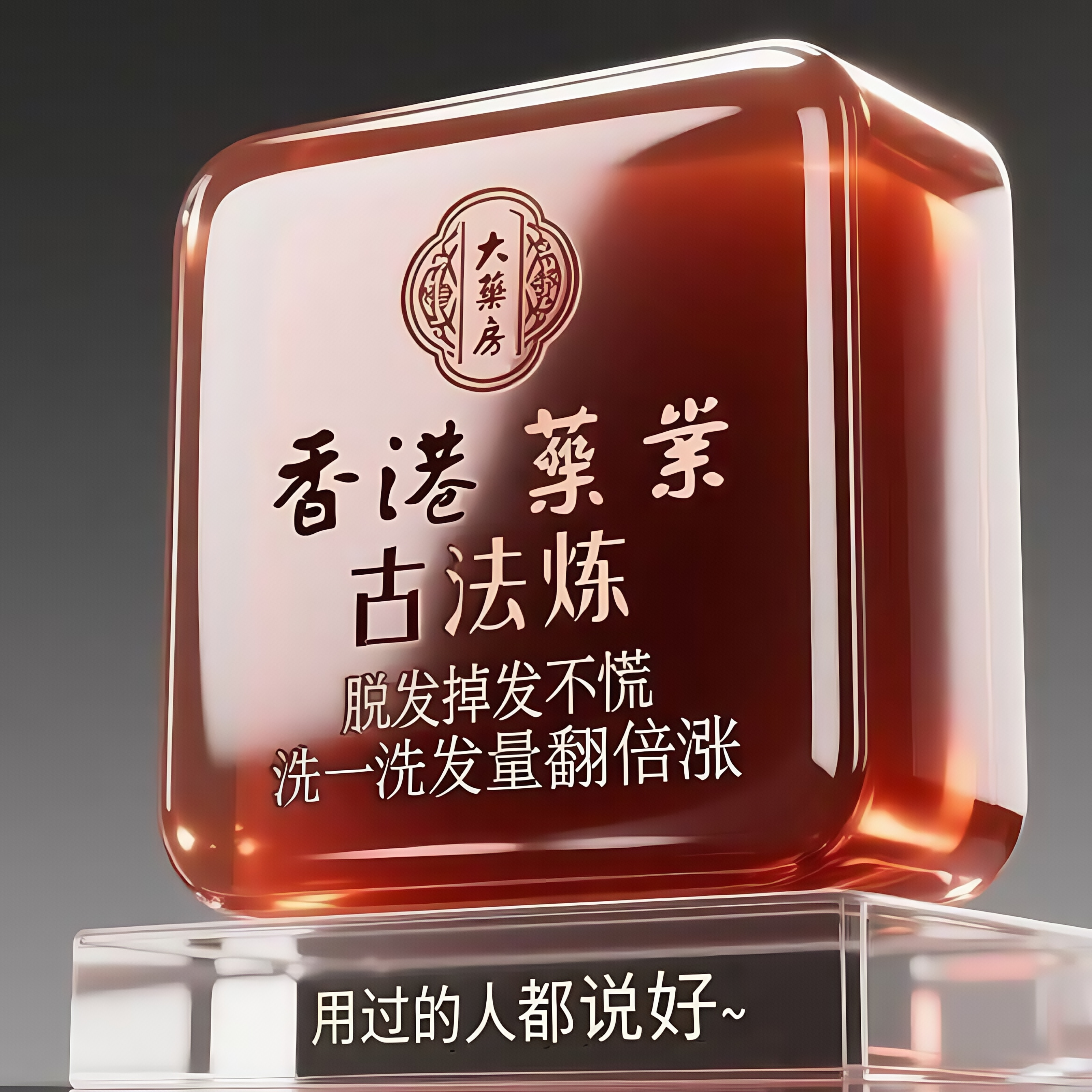 【香港大药房】侧柏叶何首乌固发皂防脱育发去屑控油生发手工香皂